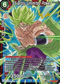SS Broly, Unlimited Power [BT11-014] | Sanctuary Gaming
