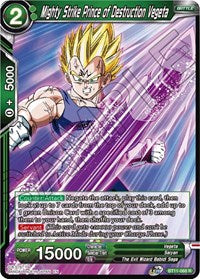 Mighty Strike Prince of Destruction Vegeta [BT11-068] | Sanctuary Gaming