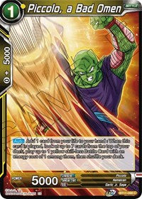 Piccolo, a Bad Omen [BT11-098] | Sanctuary Gaming