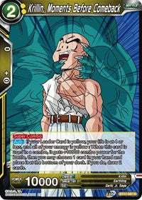 Krillin, Moments Before Comeback [BT11-097] | Sanctuary Gaming