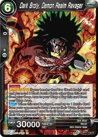 Dark Broly, Demon Realm Ravager [BT11-133] | Sanctuary Gaming