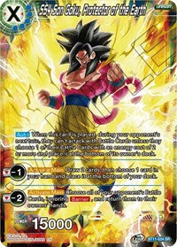 SS4 Son Goku, Protector of the Earth [BT11-034] | Sanctuary Gaming