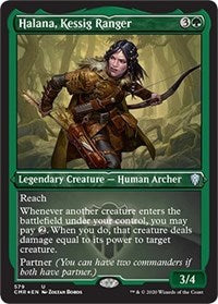 Halana, Kessig Ranger (Foil Etched) [Commander Legends] | Sanctuary Gaming