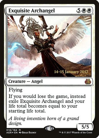Exquisite Archangel [Aether Revolt Promos] | Sanctuary Gaming