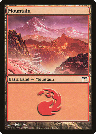Mountain (299) [Champions of Kamigawa] | Sanctuary Gaming