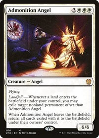 Admonition Angel [Zendikar Rising Commander] | Sanctuary Gaming
