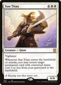 Sun Titan [Zendikar Rising Commander] | Sanctuary Gaming