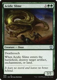 Acidic Slime [Zendikar Rising Commander] | Sanctuary Gaming