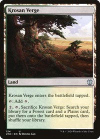 Krosan Verge [Zendikar Rising Commander] | Sanctuary Gaming