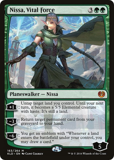 Nissa, Vital Force [Promo Pack: Zendikar Rising] | Sanctuary Gaming