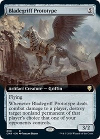Bladegriff Prototype (Extended Art) [Commander Legends] | Sanctuary Gaming