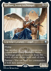 Radiant, Serra Archangel (Foil Etched) [Commander Legends] | Sanctuary Gaming