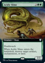 Acidic Slime (Extended Art) [Commander Legends] | Sanctuary Gaming