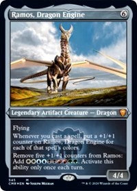 Ramos, Dragon Engine (Foil Etched) [Commander Legends] | Sanctuary Gaming
