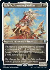 Keleth, Sunmane Familiar (Foil Etched) [Commander Legends] | Sanctuary Gaming