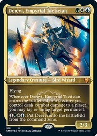 Derevi, Empyrial Tactician (Foil Etched) [Commander Legends] | Sanctuary Gaming