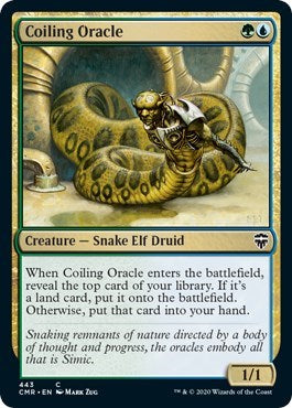 Coiling Oracle [Commander Legends] | Sanctuary Gaming