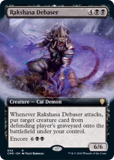 Rakshasa Debaser (Extended Art) [Commander Legends] | Sanctuary Gaming