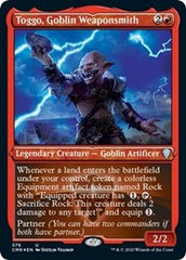 Toggo, Goblin Weaponsmith (Foil Etched) [Commander Legends] | Sanctuary Gaming