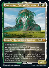 Karametra, God of Harvests (Foil Etched) [Commander Legends] | Sanctuary Gaming