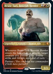 Bruse Tarl, Boorish Herder (Foil Etched) [Commander Legends] | Sanctuary Gaming