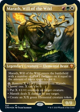 Marath, Will of the Wild (Foil Etched) [Commander Legends] | Sanctuary Gaming
