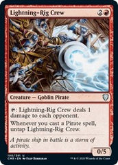 Lightning-Rig Crew [Commander Legends] | Sanctuary Gaming