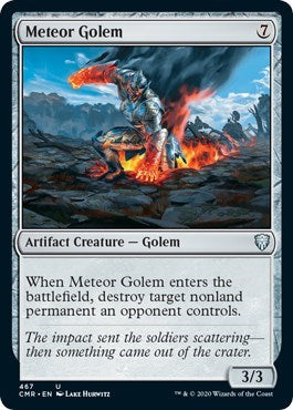 Meteor Golem (467) [Commander Legends] | Sanctuary Gaming