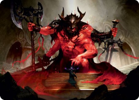 Awaken the Blood Avatar Art Card [Strixhaven: School of Mages Art Series] | Sanctuary Gaming