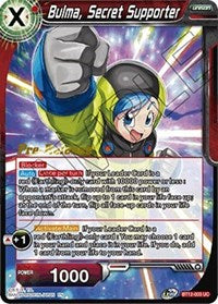 Bulma, Secret Supporter [BT12-003] | Sanctuary Gaming