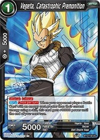 Vegeta, Catastrophic Premonition [BT12-132] | Sanctuary Gaming