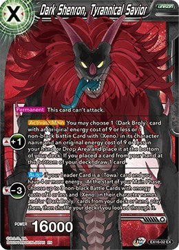 Dark Shenron, Tyrannical Savior [EX16-02] | Sanctuary Gaming