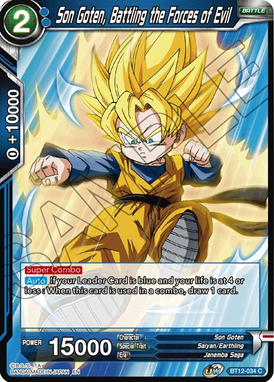 Son Goten, Battling the Forces of Evil [BT12-034] | Sanctuary Gaming