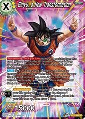 Ginyu, a New Transformation [BT12-088] | Sanctuary Gaming