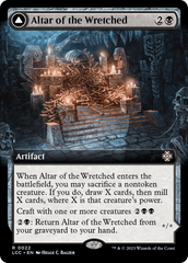 Altar of the Wretched // Wretched Bonemass (Extended Art) [The Lost Caverns of Ixalan Commander] | Sanctuary Gaming