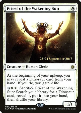 Priest of the Wakening Sun [Ixalan Promos] | Sanctuary Gaming