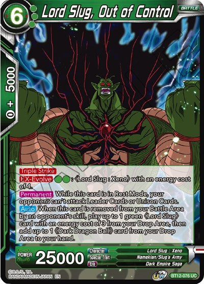 Lord Slug, Out of Control [BT12-076] | Sanctuary Gaming