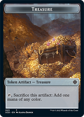 Treasure // Treasure Double-Sided Token [Starter Commander Decks] | Sanctuary Gaming