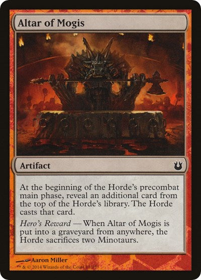 Altar of Mogis [Hero's Path Promos] | Sanctuary Gaming