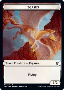 Pegasus // Shark Double-sided Token (Challenger 2021) [Unique and Miscellaneous Promos] | Sanctuary Gaming