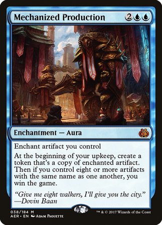 Mechanized Production [Aether Revolt] | Sanctuary Gaming