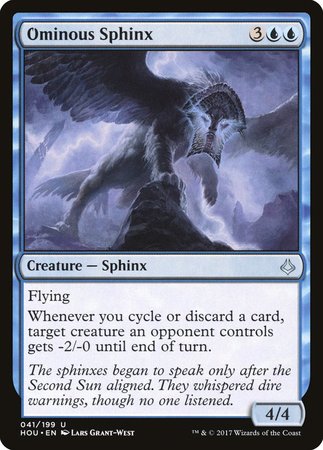 Ominous Sphinx [Hour of Devastation] | Sanctuary Gaming