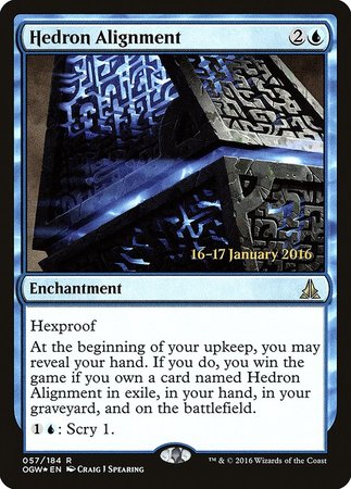 Hedron Alignment [Oath of the Gatewatch Promos] | Sanctuary Gaming