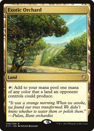 Exotic Orchard [Commander 2017] | Sanctuary Gaming