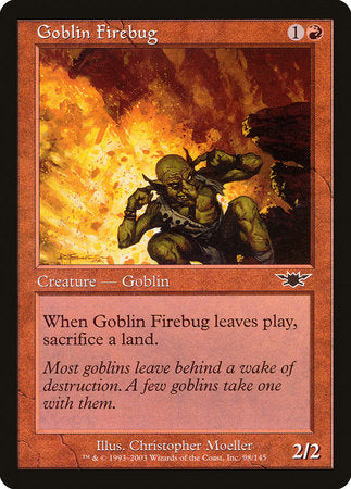 Goblin Firebug [Legions] | Sanctuary Gaming