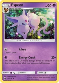 Espeon (89/214) (Cosmos Holo) (Blister Exclusive) [Sun & Moon: Lost Thunder] | Sanctuary Gaming