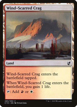 Wind-Scarred Crag [Commander 2019] | Sanctuary Gaming