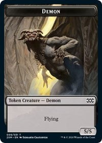 Demon // Germ Double-sided Token [Double Masters Tokens] | Sanctuary Gaming
