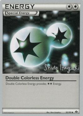 Double Colorless Energy (92/99) (Terraki-Mewtwo - Shuto Itagaki) [World Championships 2012] | Sanctuary Gaming