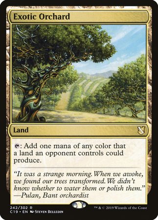 Exotic Orchard [Commander 2019] | Sanctuary Gaming